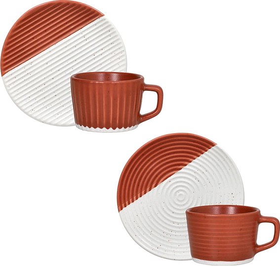 Набор для чая/кофе Andrea Fontebasso New Milk Rice / NL685132898 - фото