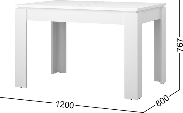 Обеденный стол Mio Tesoro Handy