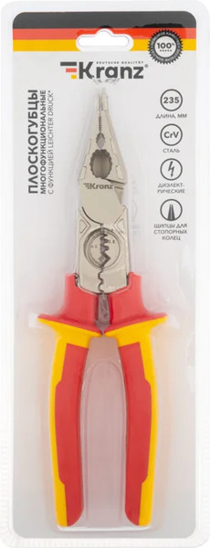Плоскогубцы Kranz KR-12-4657-3