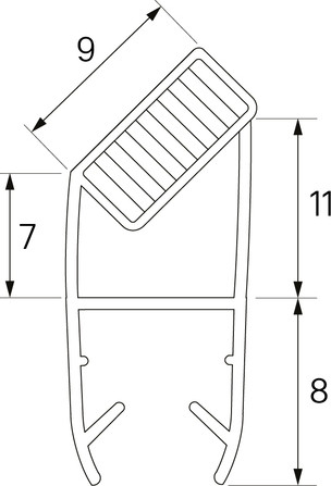 Уплотнители для душевой кабины IDDIS Optima Home 965S4M01DZ
