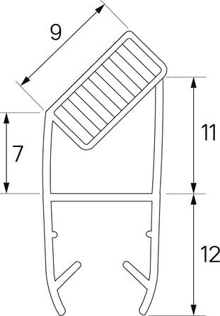 Уплотнители для душевой кабины IDDIS Optima Home 965S8M01DZ