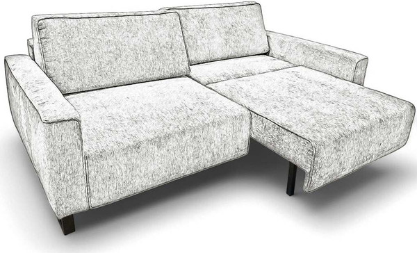 Диван Мебельград Портленд 2 секции стандарт