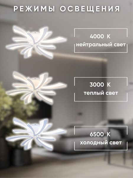 Люстра Aitin-Pro C9095/3+3