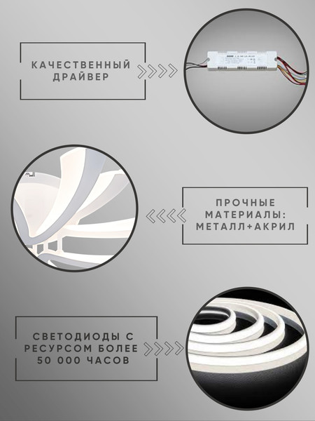 Люстра Aitin-Pro C9095/3+3