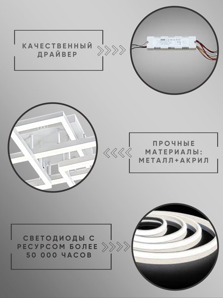 Люстра Aitin-Pro L73066/3+1