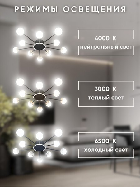 Люстра Aitin-Pro L73058/10C