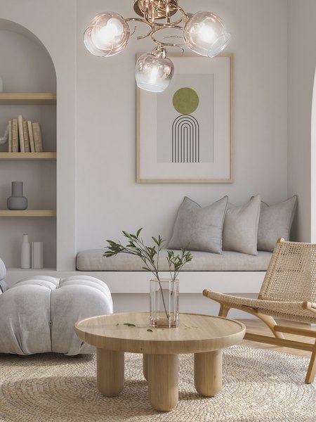 Люстра Aitin-Pro НПБ 02-3x60-101 / 8406/3