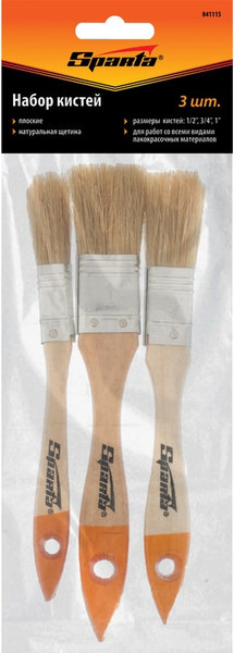 Набор кистей малярных Sparta 841115