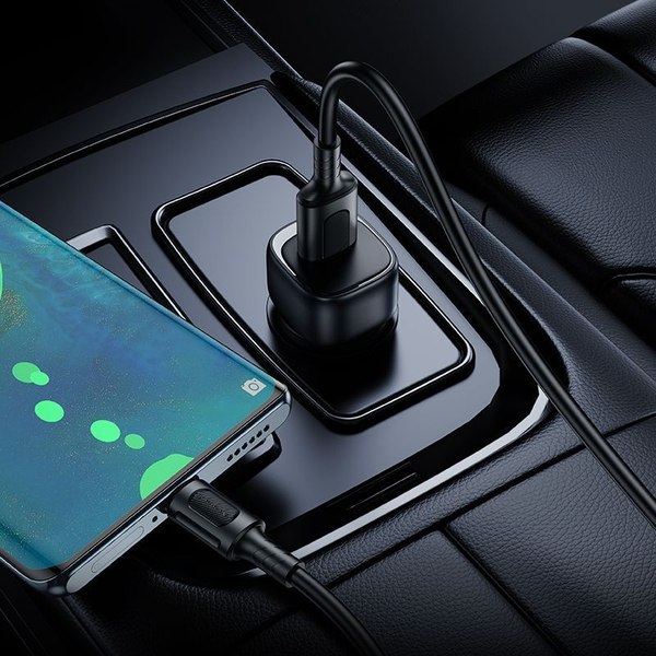 Адаптер питания автомобильный Borofone BZ34