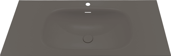 Тумба с умывальником ЗОВ Кито 70 / K70LW0MRM-M115B70 (белый/тростник)