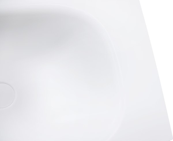 Тумба с умывальником ЗОВ Кито 80 / K80LW0MWM-M115W80 (белый матовый)