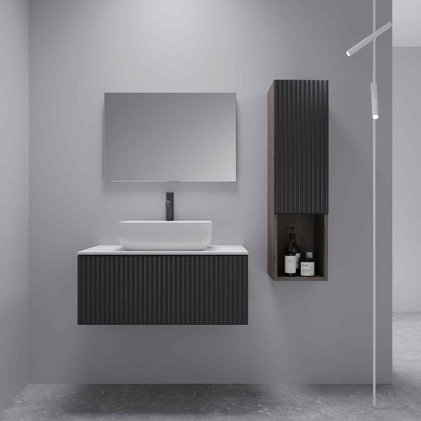 Тумба с умывальником ЗОВ Кито 80 / K80TS0MFLPM-M115G80