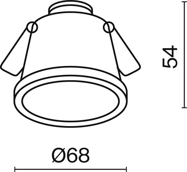 Точечный светильник Maytoni Reif DL049-01W