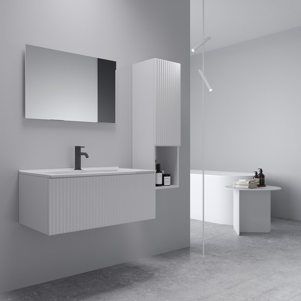 Тумба с умывальником ЗОВ Кито 100 / K100LW0MFWPM-M115W100