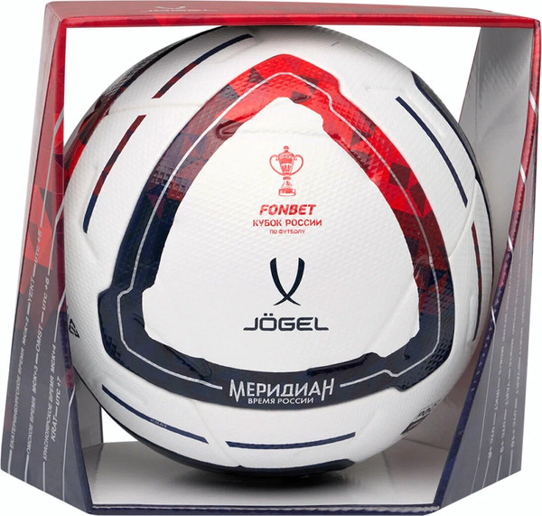 Футбольный мяч Jogel Meridian Elite Russian Cup Box - фото