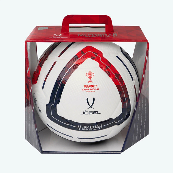 Футбольный мяч Jogel Meridian Elite Russian Cup Box