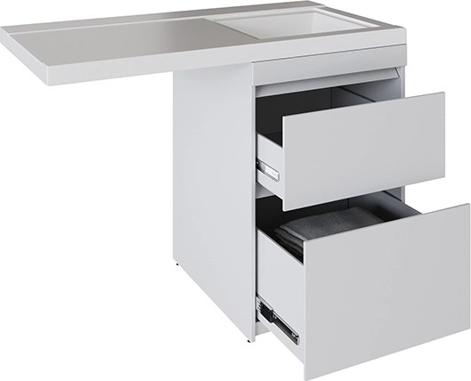 Тумба с умывальником Mixline Созвездие 56 542898 + Билл 120