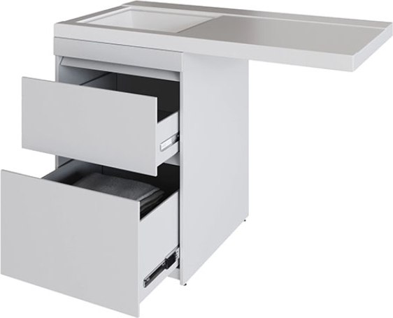 Тумба с умывальником Mixline Созвездие 56 542898 + Билл 120