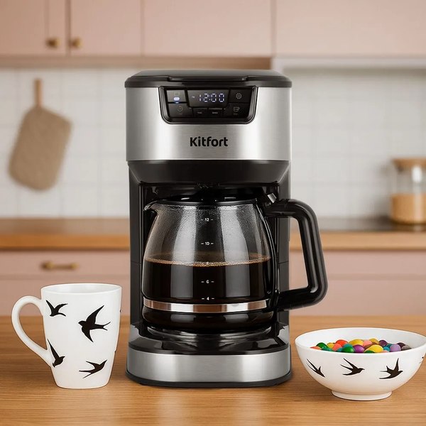 Капельная кофеварка Kitfort КТ-7539