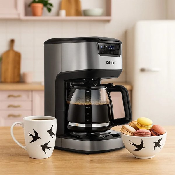 Капельная кофеварка Kitfort КТ-7539