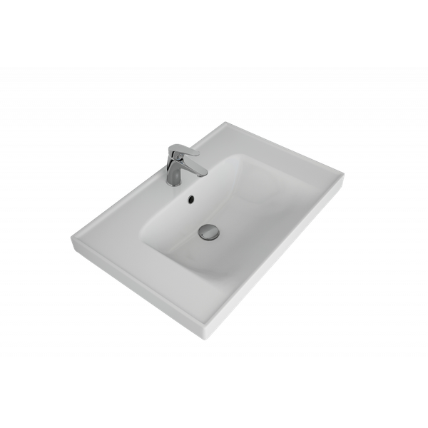 Тумба с умывальником Mixline Окленд 70 551729 + Grace 70 / 641600