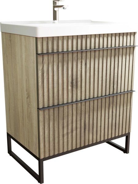 Тумба с умывальником Mixline Окленд 70 551730 + Grace 70 / 641600