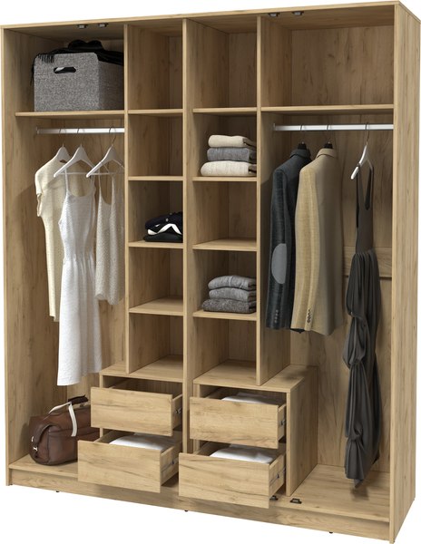 Шкаф Интерлиния Концепт КТ-Ш4з