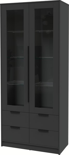 Шкаф с витриной Интерлиния Концепт КТ-ШВ2 - фото