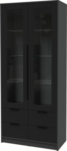 Шкаф с витриной Интерлиния Концепт КТ-ШВ2 - фото