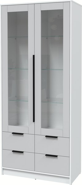 Шкаф с витриной Интерлиния Концепт КТ-ШВ2 - фото