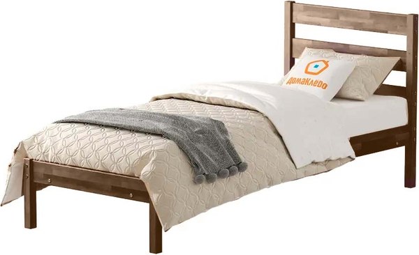 Односпальная кровать Домаклево Мечта 7 80x200 - фото