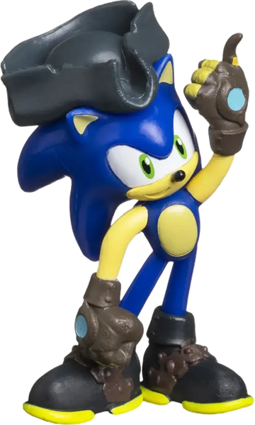 Фигурка коллекционная Sonic Prime Соник-пират / SON2212C - фото