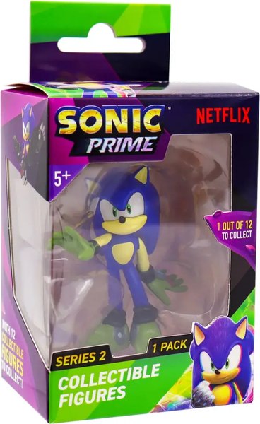 Фигурка коллекционная Sonic Prime Соник. Вид 2 / SON2212B
