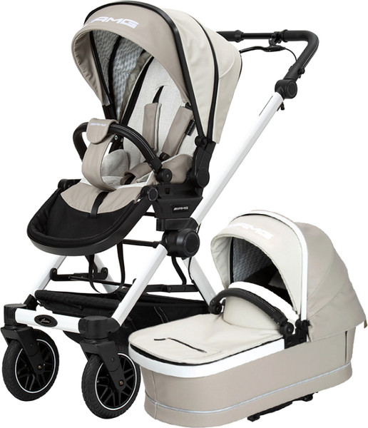 Детская универсальная коляска Hartan AMG GT2 722 Bright Light с сумкой Bag2Go / 2414.259.722 - фото