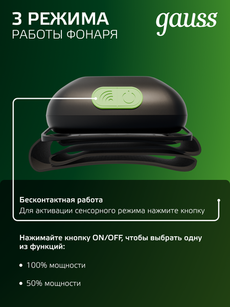 Фонарь Gauss GFL410 / GF410