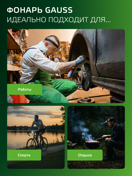 Фонарь Gauss GFL410 / GF410