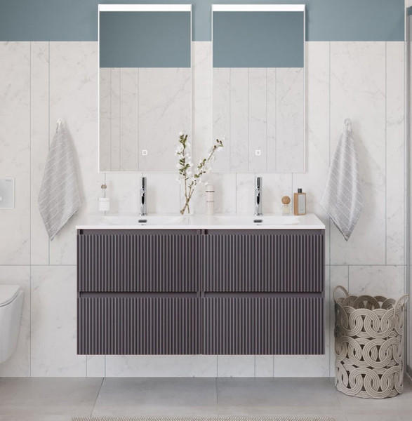 Тумба под умывальник BelBagno UNO-1200-4C-SO-GSO - фото