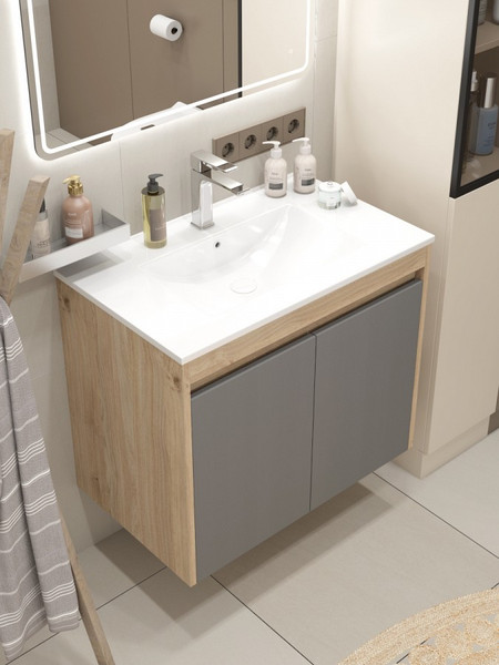 Тумба под умывальник Teymi Netta 75 / T60604