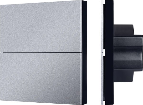 Умный выключатель Arlight Intelligent SMART-ZB-801-22-1G-4SC-MULTI-IN Silver / 055483 - фото