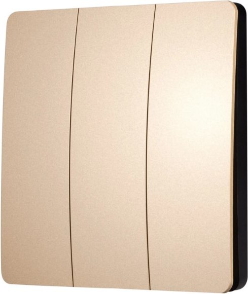 Выключатель Arlight Intelligent KINETIC-801-22-3G-WP-SUF Gold / 051677 - фото