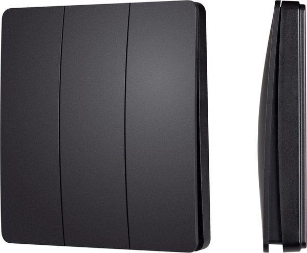 Выключатель Arlight Intelligent KINETIC-801-22-3G-WP-SUF Black / 051675