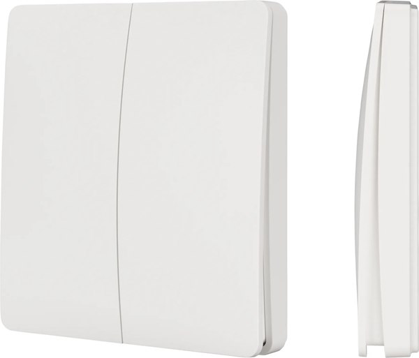 Выключатель Arlight Intelligent KINETIC-801-22-2G-WP-SUF White / 043317