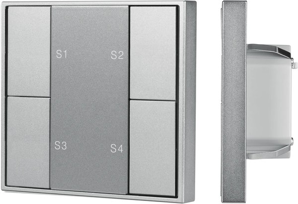 Выключатель Arlight Intelligent DALI-201-23-1G-4SC-IN Silver / 048184 - фото
