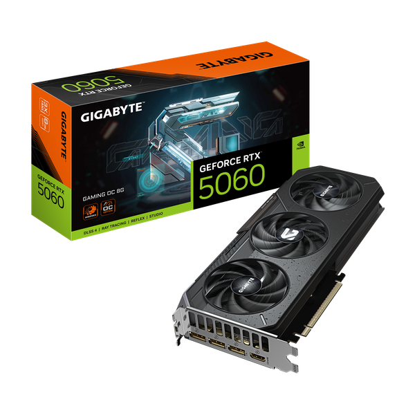 Видеокарта Gigabyte RTX5060 8GB (GV-N5060GAMING OC-8GD)