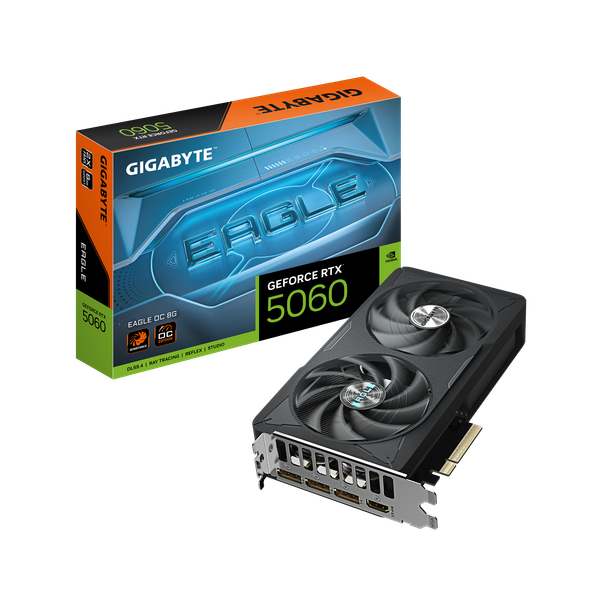 Видеокарта Gigabyte RTX5060 8GB (GV-N5060EAGLE OC-8GD)