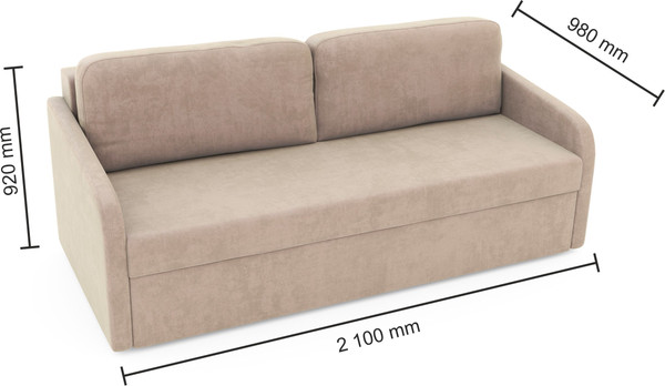 Диван Mio Tesoro BRUNO