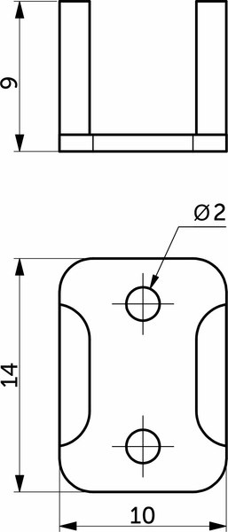 Профиль для гибкого неона AKS 6x12мм / 118 653