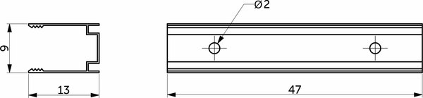 Профиль для гибкого неона AKS 8x16мм / 118 657