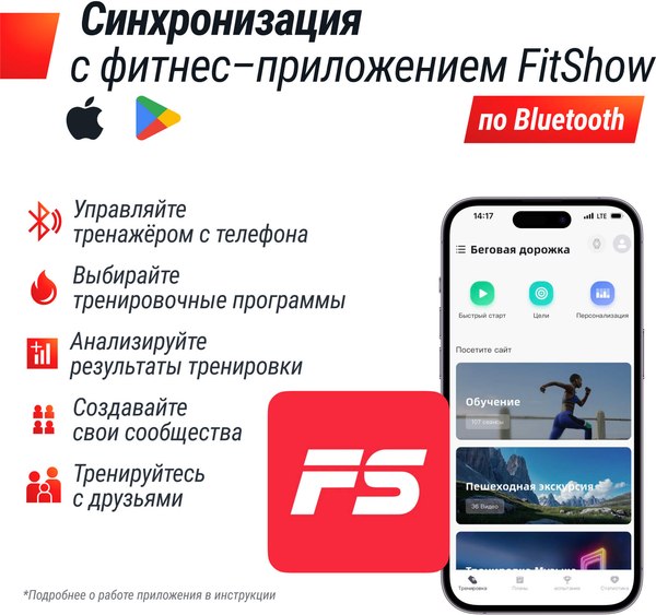 Электрическая беговая дорожка UNIX Fit ST-570S / TDST570S