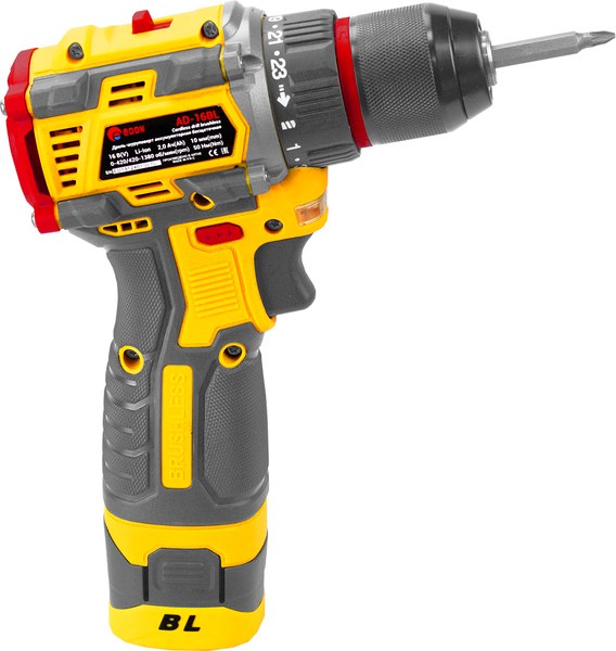 Аккумуляторная дрель-шуруповерт Edon ProAD-16BL